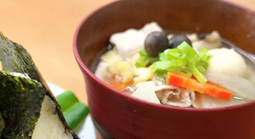Tonjiru (Pork Miso Soup)