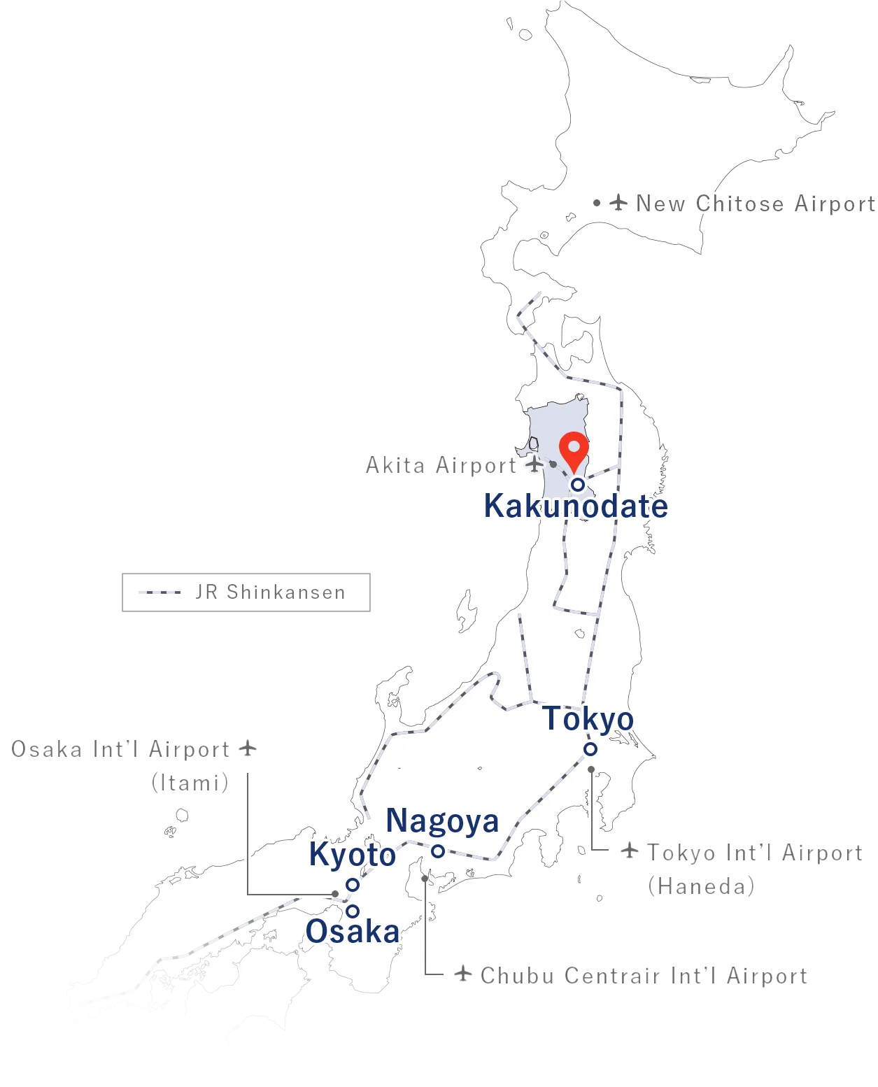 Wide area map